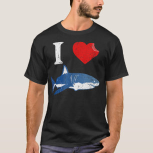 Shirts, I Liebe Shark Shirt, Shark Lover Geschenk T-Shirt