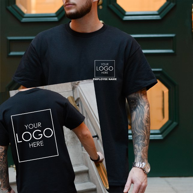 Shirts mit Logo für den Namen des Mitarbeiters (Von Creator hochgeladen)