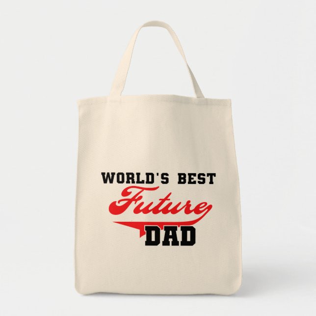 Shirts und Geschenke: Der beste Vater der Welt Tragetasche (Vorne)