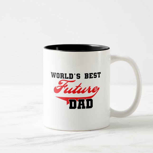 Shirts und Geschenke: Der beste Vater der Welt Zweifarbige Tasse (Rechts)