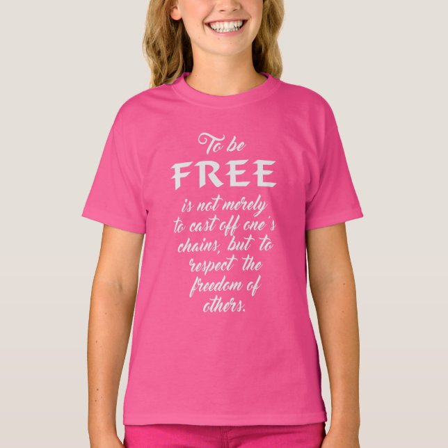 Shirts und Jacken für Freiheitsangebote (Vorderseite)