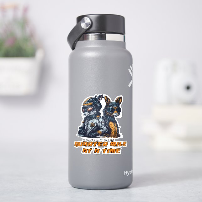 Shirts von Nutztieren Aufkleber (HydroFlask)