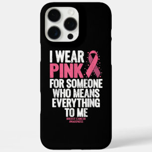 Shirts zur Sensibilisierung für Brustkrebs bei Fam iPhone 16 Pro Max Hülle