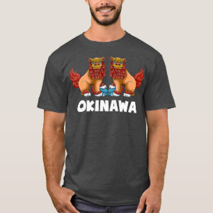 Shisa Dog Guardian Lions Okinawa Japan Geschenk T-Shirt