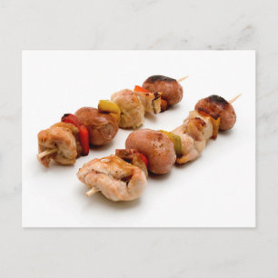 Shish Kebab Postkarte