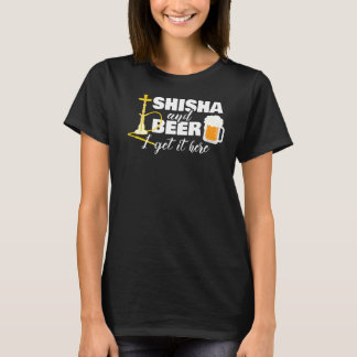 Shisha Beer Hookah Steam Smoke T-Shirt