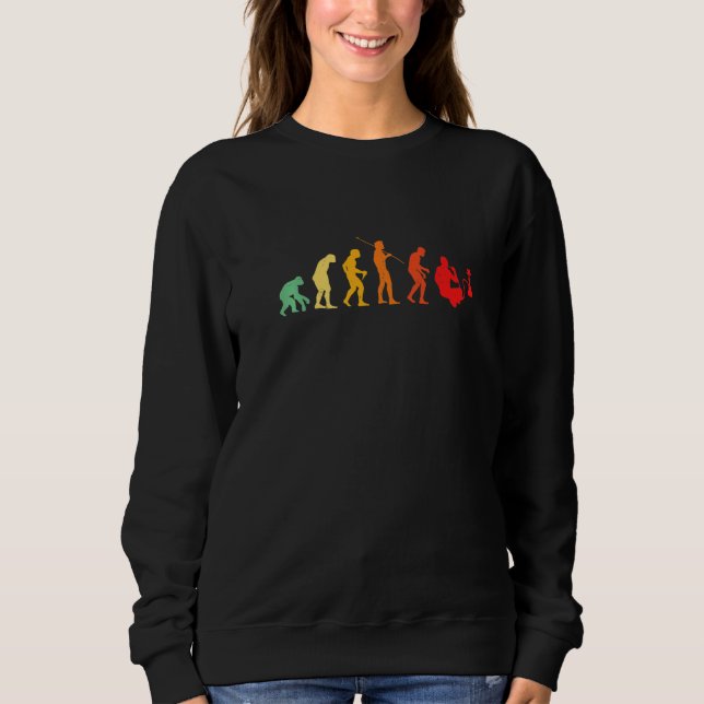 Shisha-Evolution  Shisha-Rauchen Narghile-Evolutio Sweatshirt (Vorderseite)