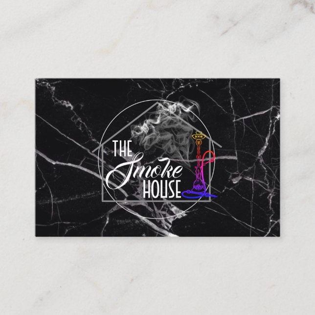 Shisha hookah narguila Visitenkarte (Vorderseite)