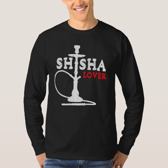 Shisha Hookah Steam Smoke T-Shirt (Vorderseite)