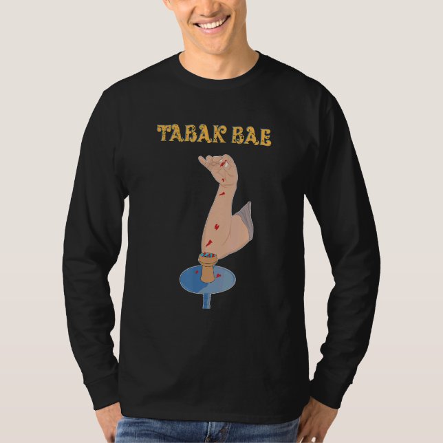 Shisha Hookah Tobacco Bae Water Pipe Tobacco T-Shirt (Vorderseite)