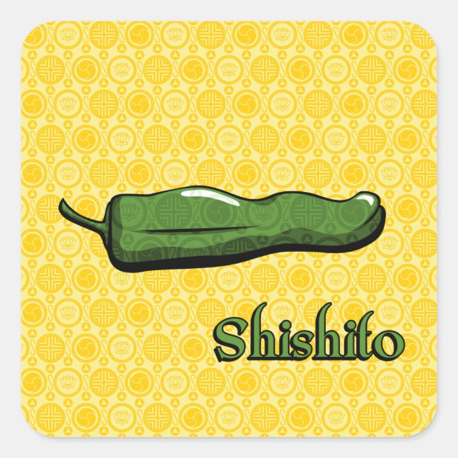 Shishito Chili Pepper Sticker (Vorderseite)