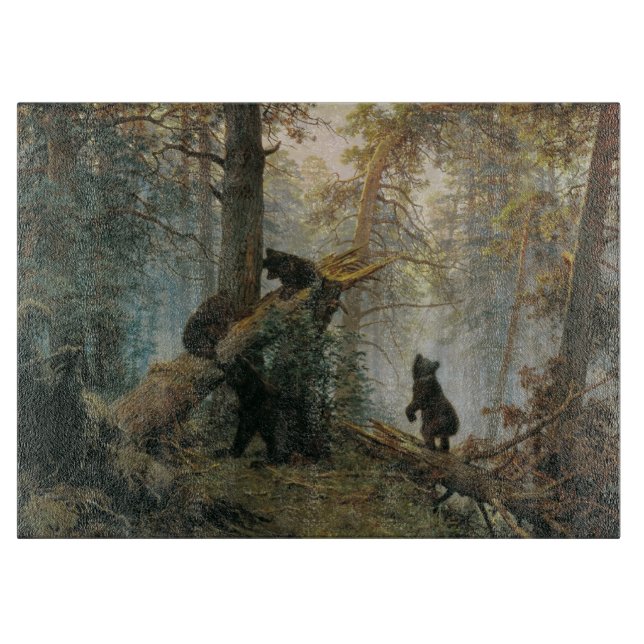 Shiskin’s Forest Art Schneidebrett (Vorderseite)