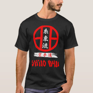 Shito Ryu Karate Do Emblem Art - Budo T - Shirt