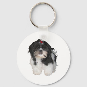 Shitzu Shih Tzu Welpen Hunde Schlüsselanhänger