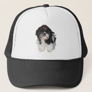 Shitzu Shih Tzu Welpen Hunde Truckerkappe