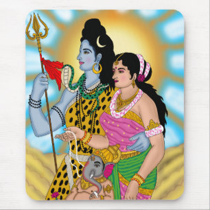 Shiv Parvati-Mausepad Mousepad