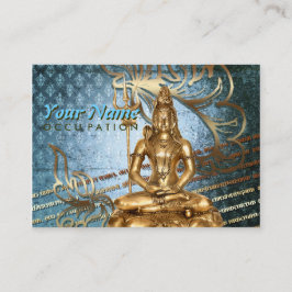 Shiva Blue Damask - Unternehmen, Visitenkarte