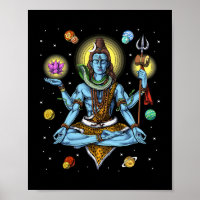 Shiva Hindu God Zen Yoga Meditation Hinduismus Spi