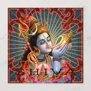 SHIVA-Karte, Gruß, Einladung