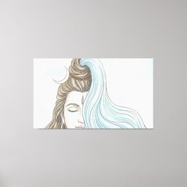 Shiva Leinwanddruck (Vorderseite)