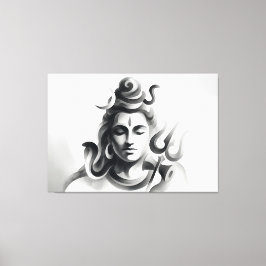 Shiva Leinwanddruck