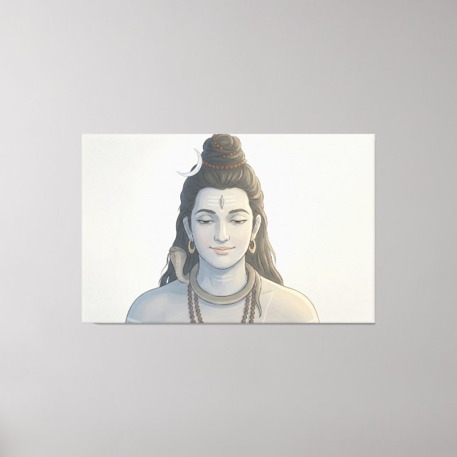 Shiva Leinwanddruck (Vorderseite)