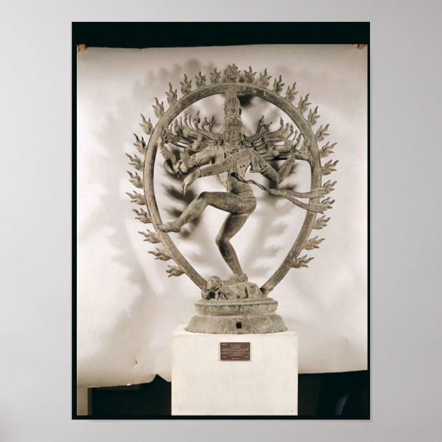 Shiva Nataraja, Dravidian Poster (Vorne)
