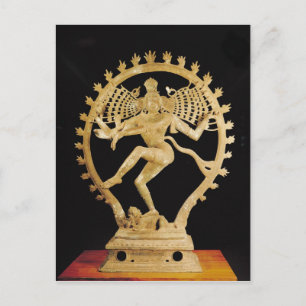 Shiva Nataraja Postkarte