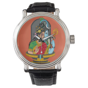 Shiva Parvati Göttliche Uhr
