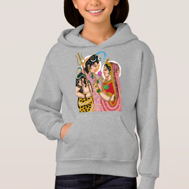 Shiva Parvati Hoodie (Vorderseite)