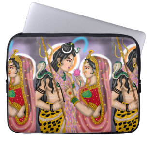 Shiva Parvati Laptop-Hülle Laptopschutzhülle
