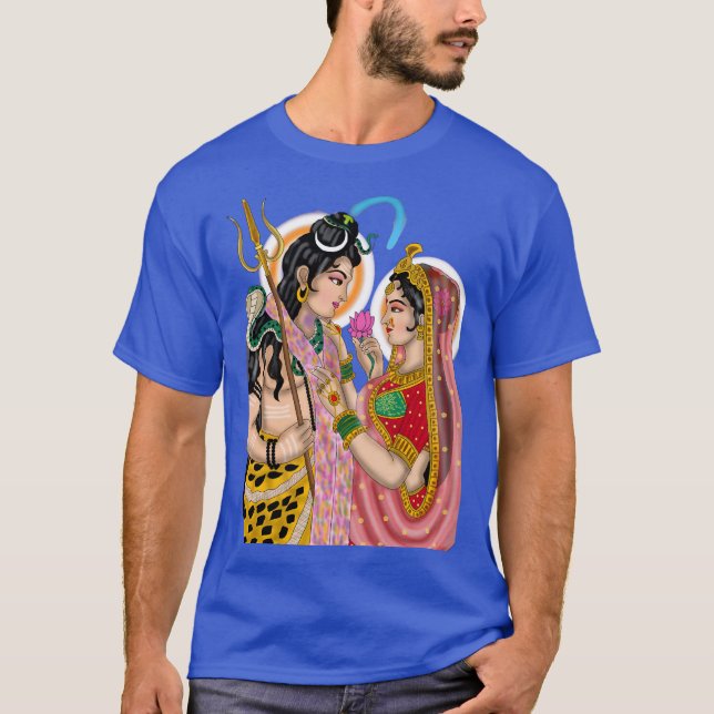 Shiva Parvati T-Shirt (Vorderseite)