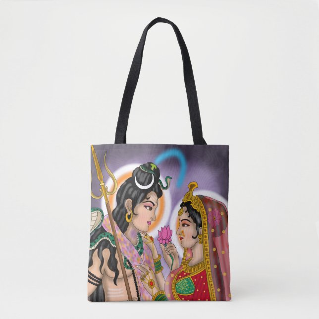 Shiva Parvati Tote Bag (Vorderseite)