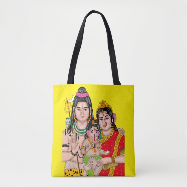 Shiva’s Family Tote Bag (Vorderseite)