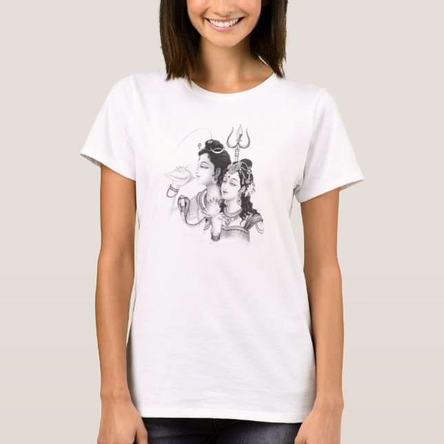 Shiva Shakti T - Shirt (Vorderseite)