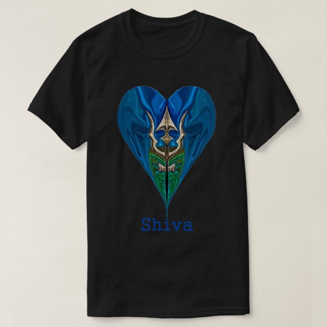 Shiva Shakti Trishul T-Shirt (Design vorne)