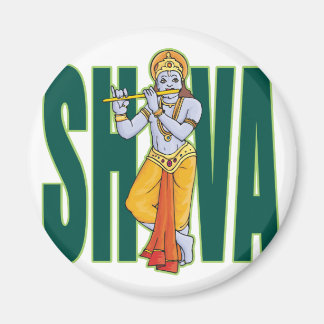 Shiva spielt Flute Magnet