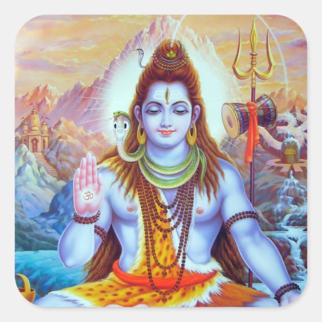 Shiva Sticker #1 (Vorderseite)