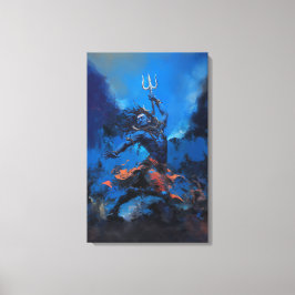 Shiva Tandav Leinwand Wall Art