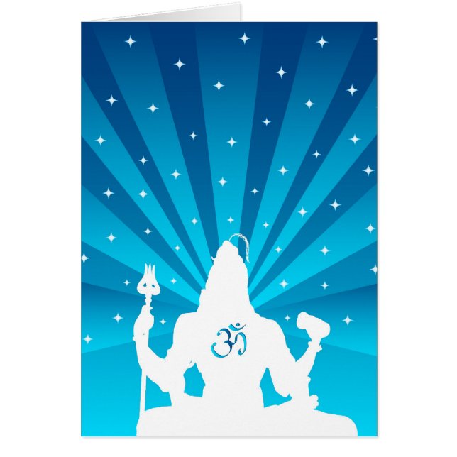 Shiva und OM - der indische Gott (Vorne)