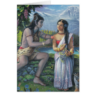 Shiva und Parvati - das All-Günstige Paar