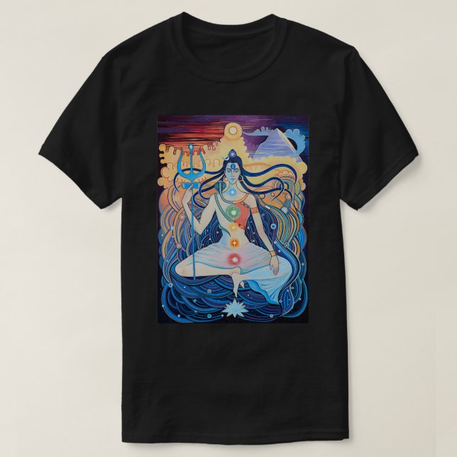 Shiva und Shakti T-Shirt (Design vorne)