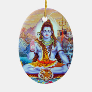 Shiva Verzierung Keramikornament