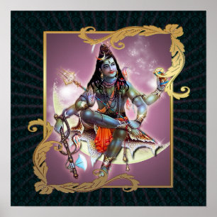 Shiva - Vintag Moss - Poster