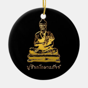 Shivago Komarpaj Buddha Thai Massage Keramikornament