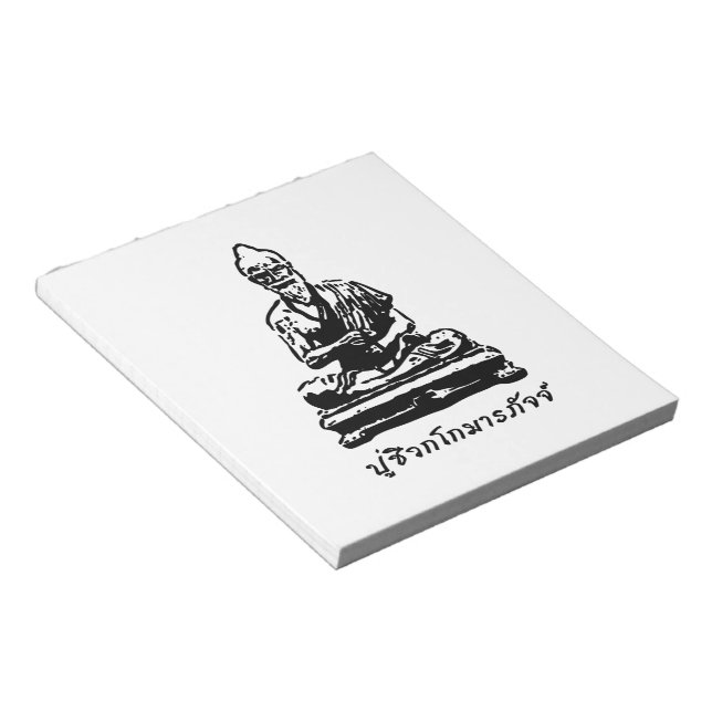 Shivago Komarpaj Buddha Thai Massage Notizblock (angewinkelt)