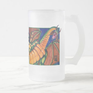 Shivan Drache-Tasse Mattglas Bierglas