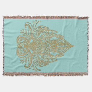 Shiva's Eye - Throw Blanket Decke
