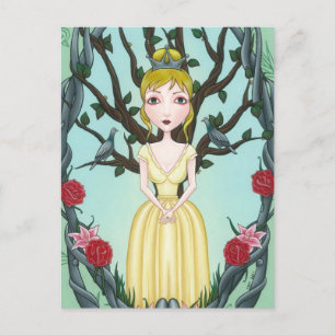 'Shiver and Quiver Little Tree' Postkarte