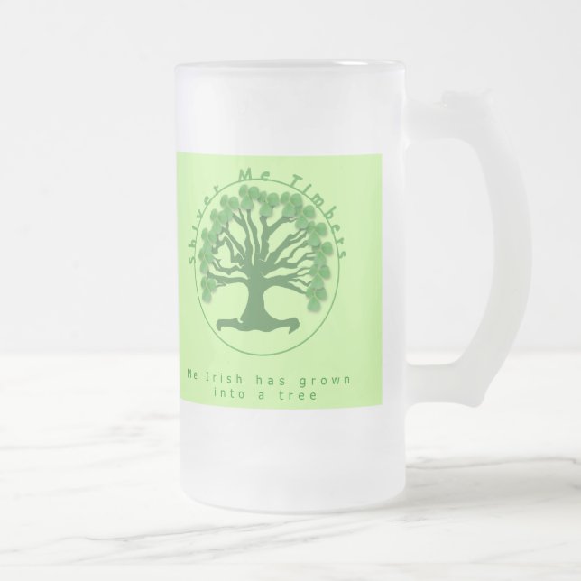 Shiver me Timbers Mattglas Bierglas (Rechts)